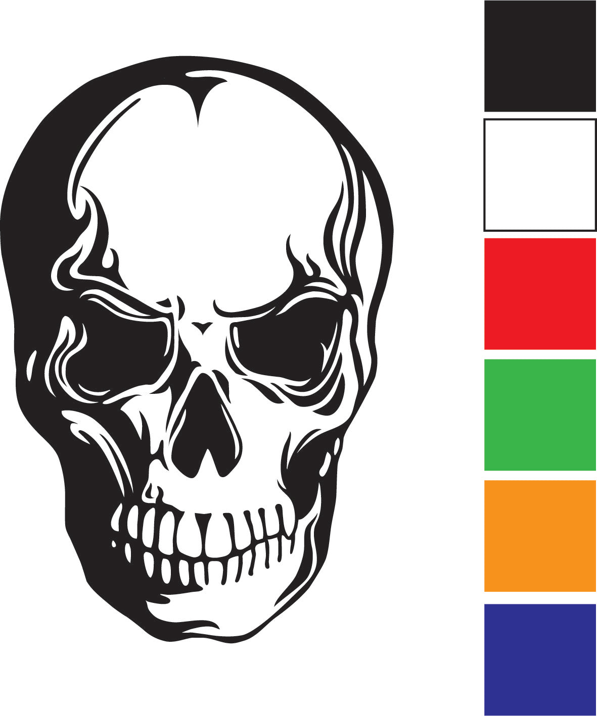 Skull 79 Decal