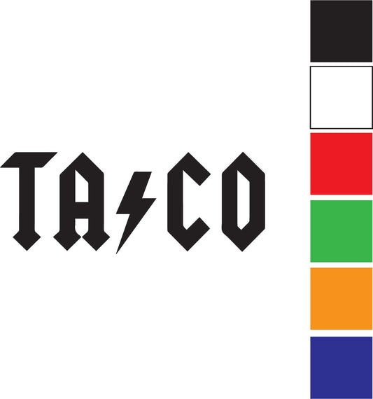 TACO Decal