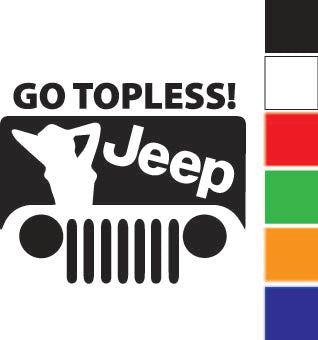 Topless Decal